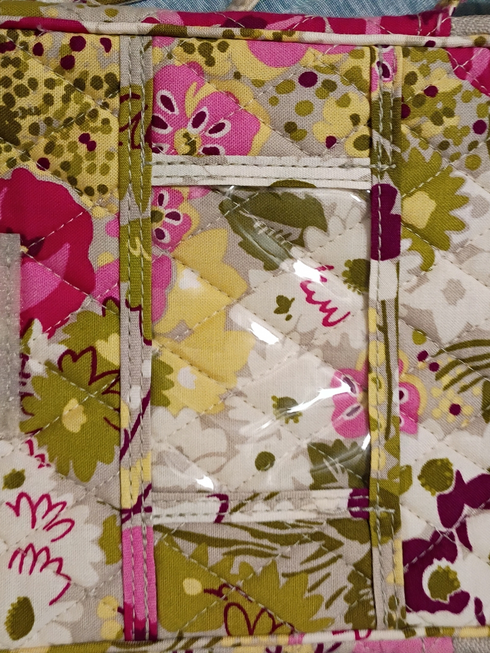 Vera Bradley Crossbody Mini Hipster Print Retired Make Me Blush - Picture 4 of 6